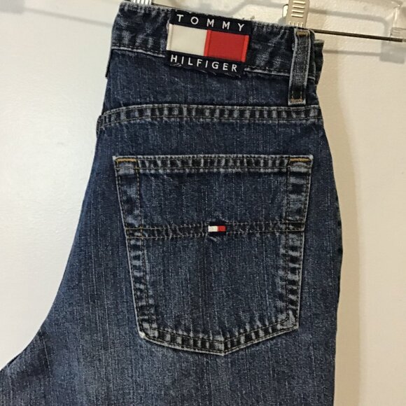Vintage Tommy Hilfiger High Rise Tapered Jeans Size 8 - Picture 10 of 13